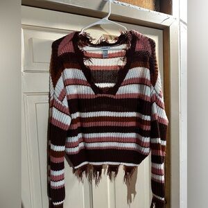 Rue21 Distressed Sweater